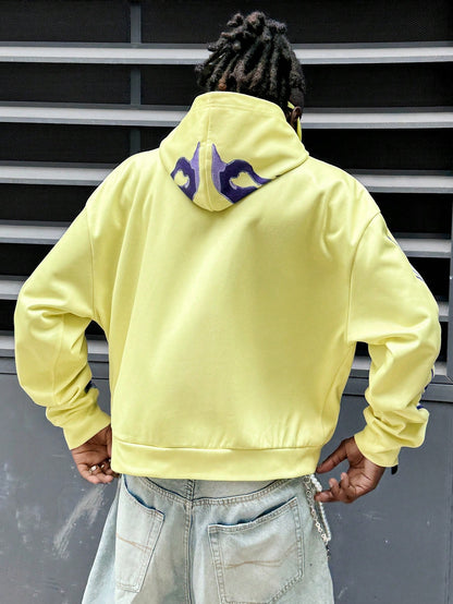 Men's Graphic Loose Hoodie Sweatshirt