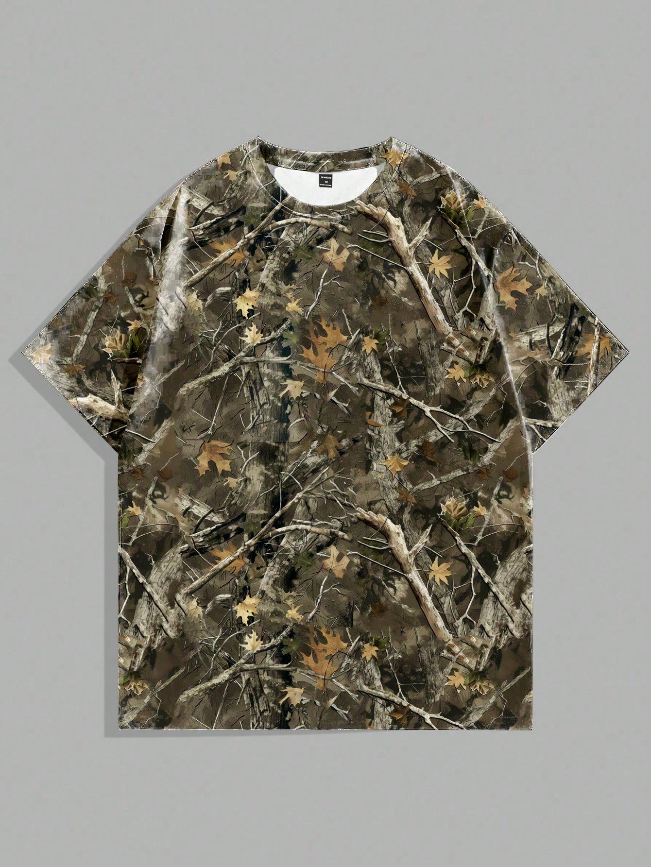 Casual Men's Multicolor Tie-Dye Round Neck Jersey