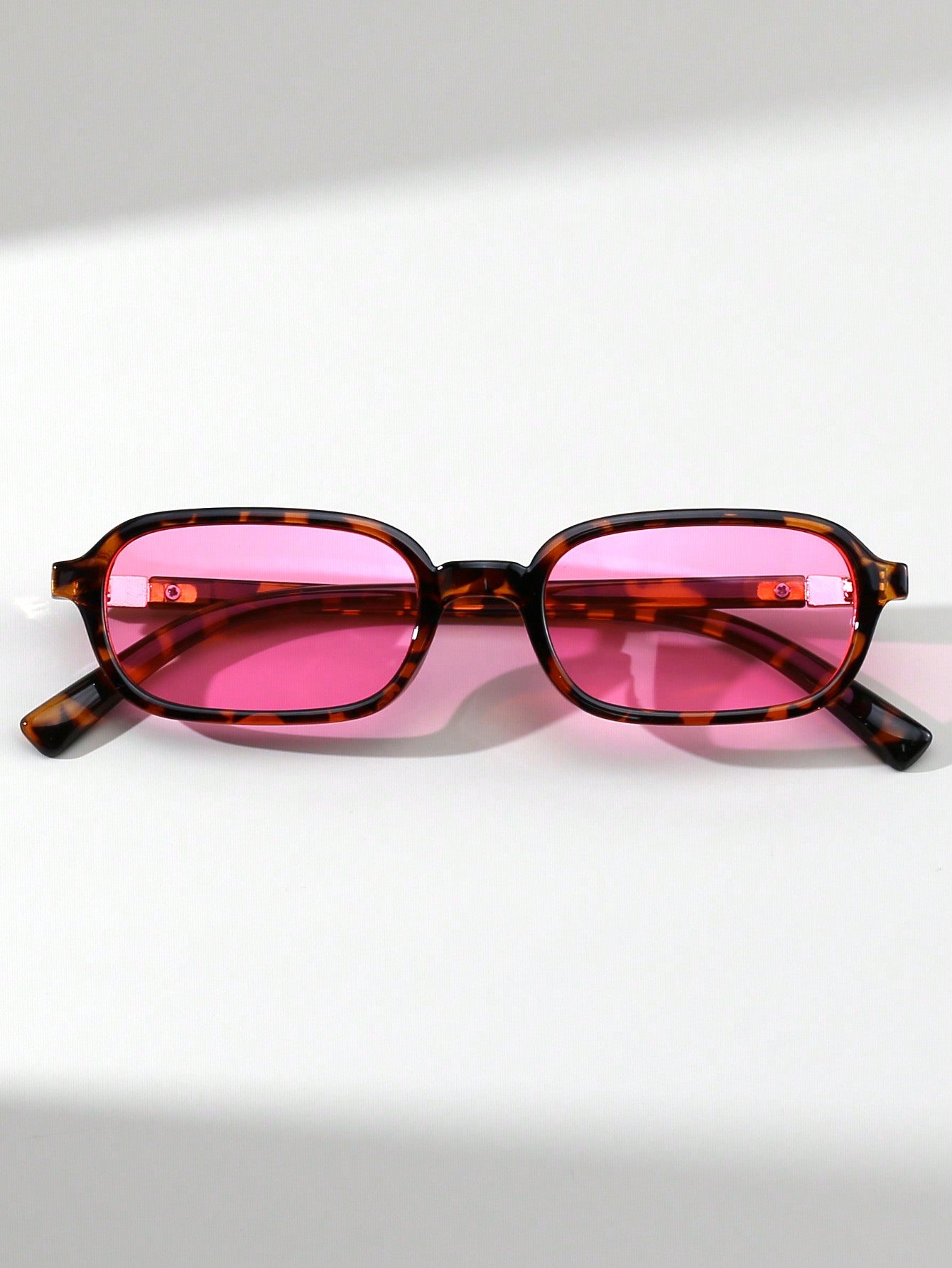 Retro Small Rectangle Street Style Fashion Glasses