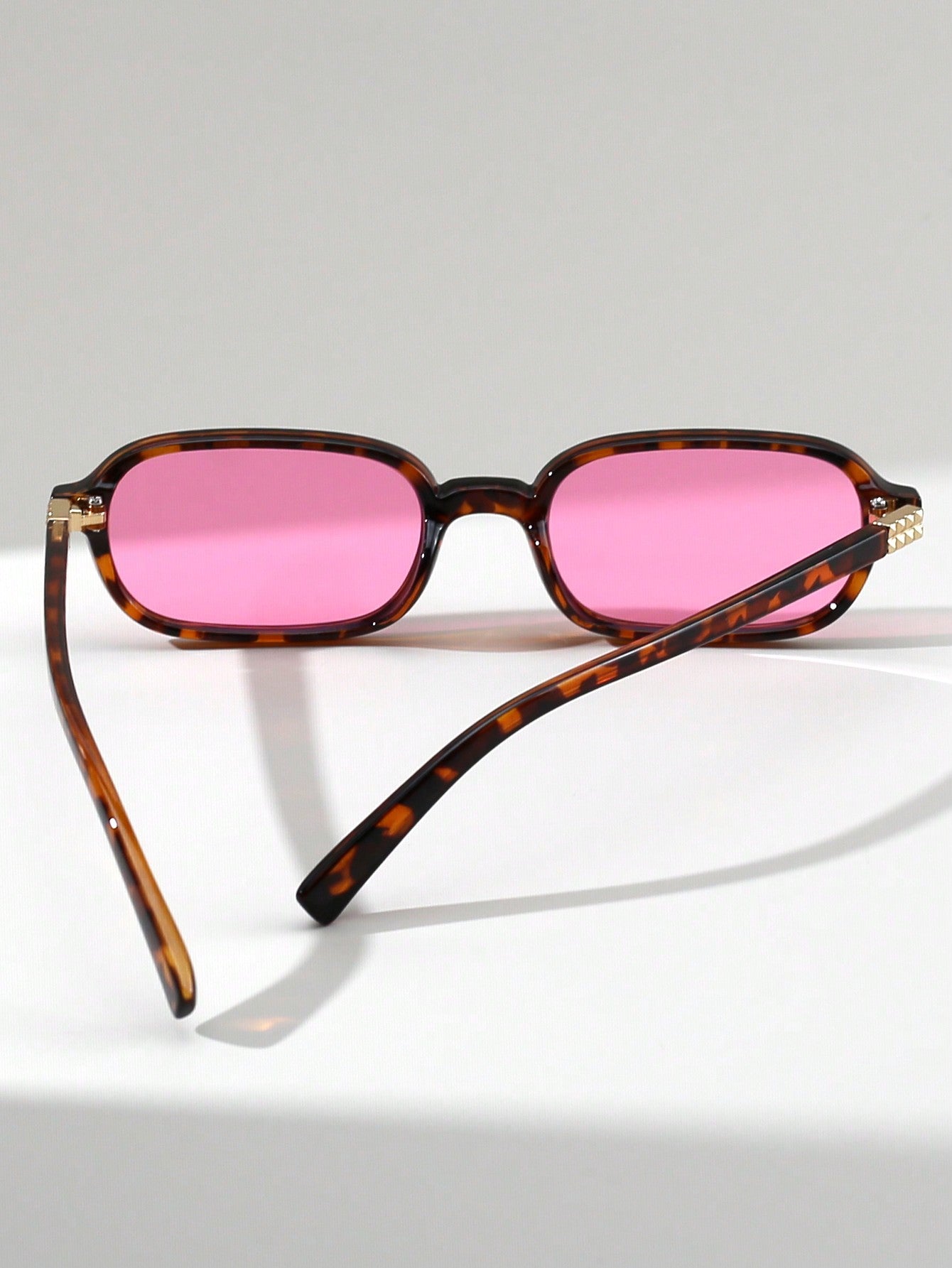 Retro Small Rectangle Street Style Fashion Glasses