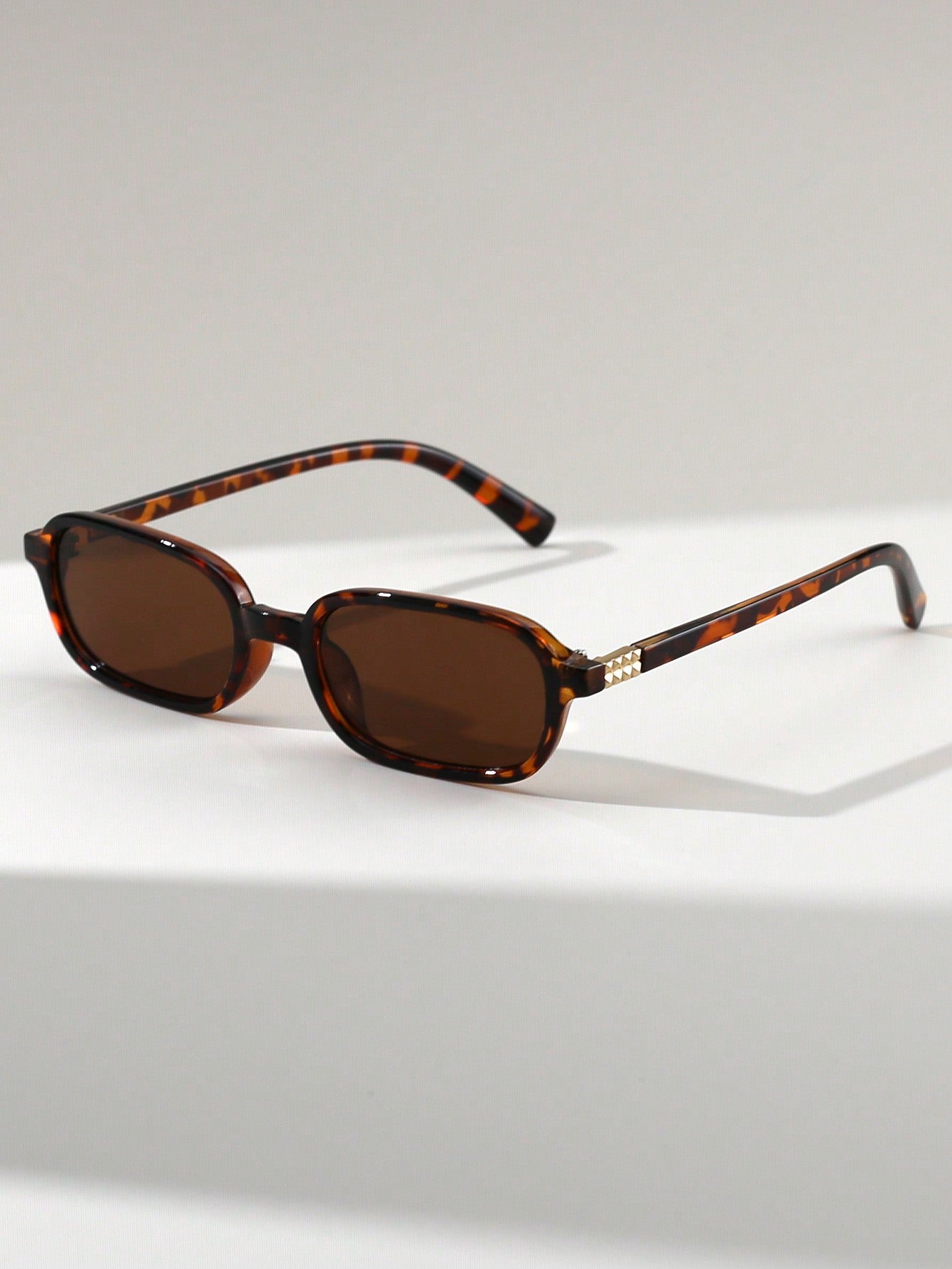 Retro Small Rectangle Street Style Fashion Glasses