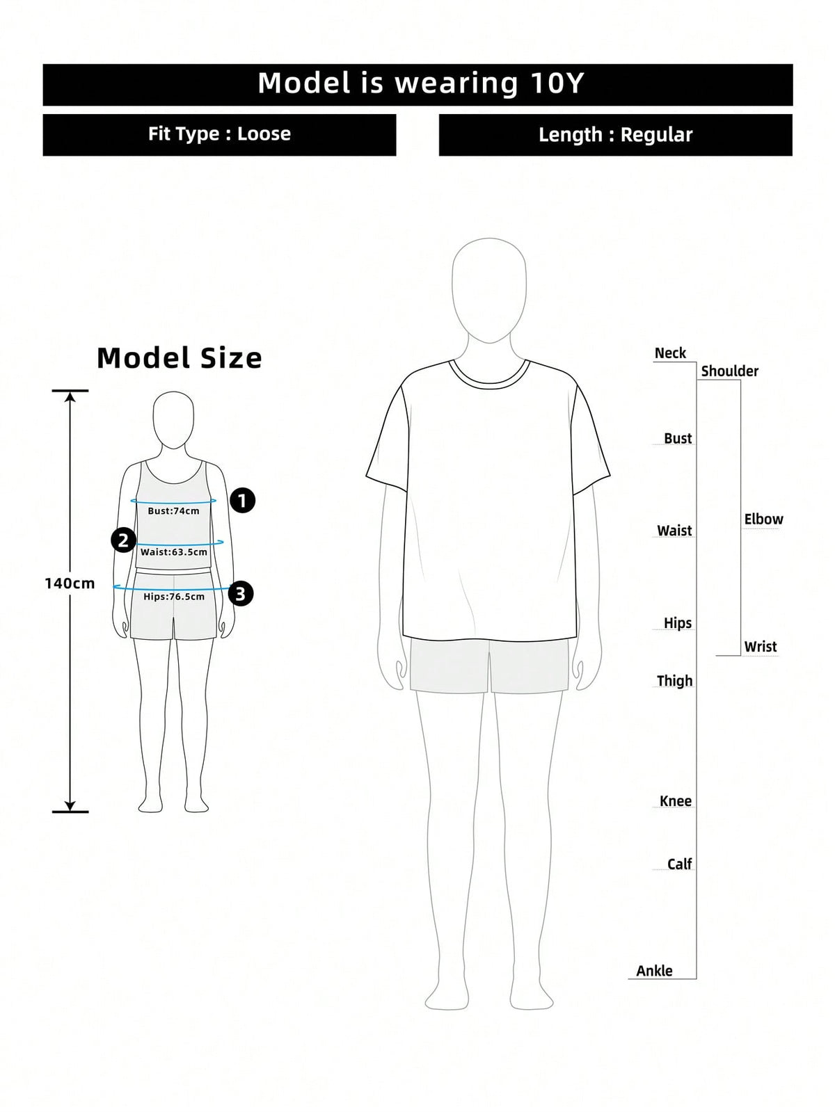 Tween Girls Dark Green Loose Fit Sporty V-Neck Jersey