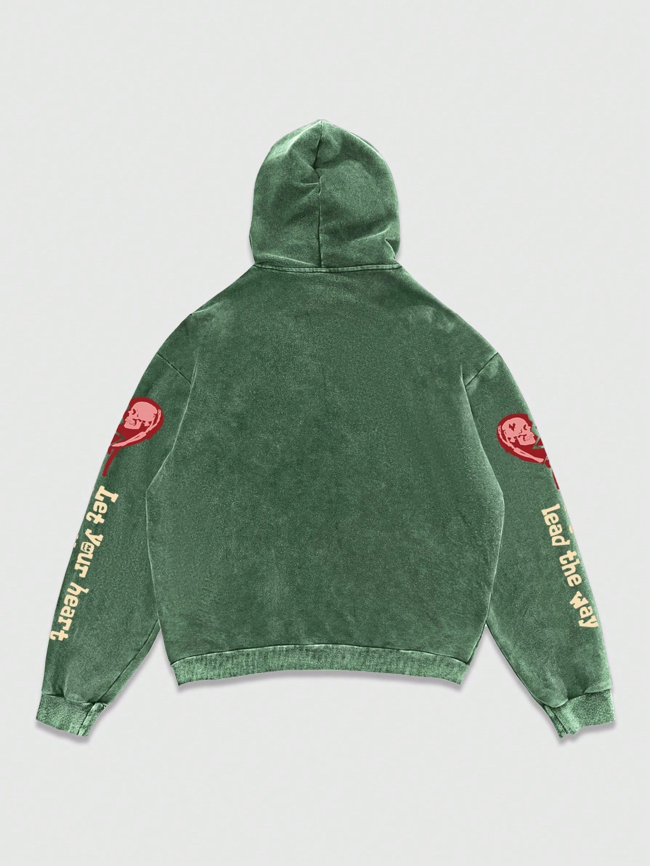 Men Skull Graphic Hoodie