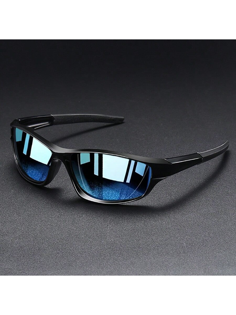 Unisex Wraparound Sports Fashion Sunglasses