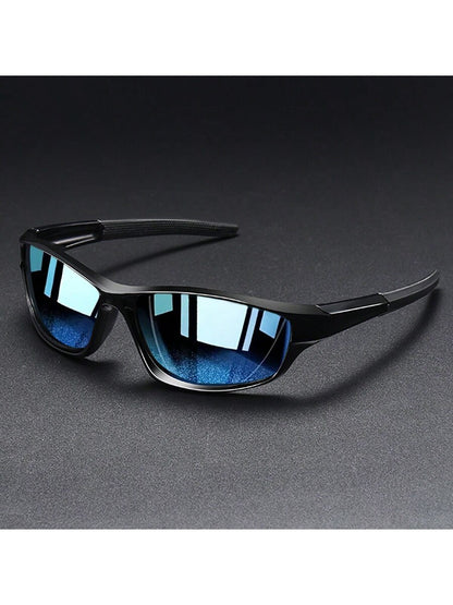 Unisex Wraparound Sports Fashion Sunglasses