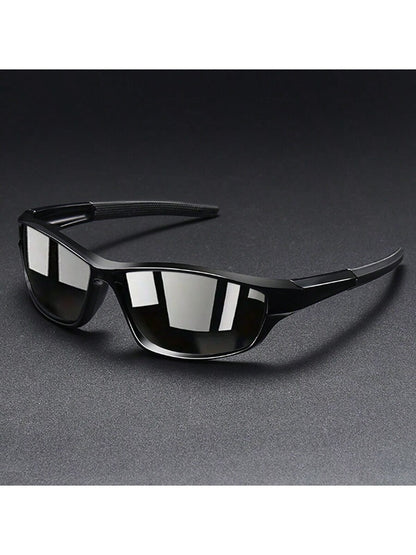 Unisex Wraparound Sports Fashion Sunglasses