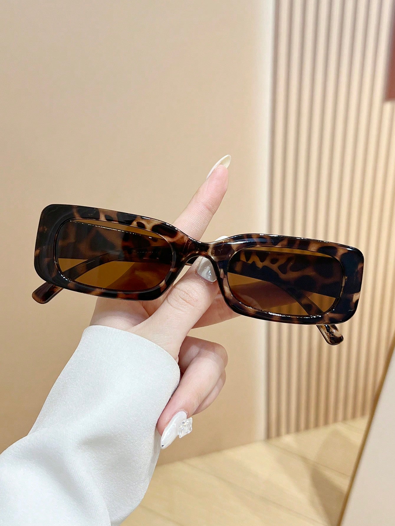 Square Y2K Retro Beach Fashion Sunglasses for Women