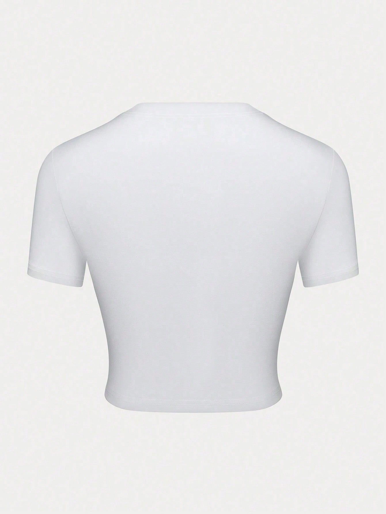 Y2K Cherry Print 90s Retro Cropped Tight Short Sleeve