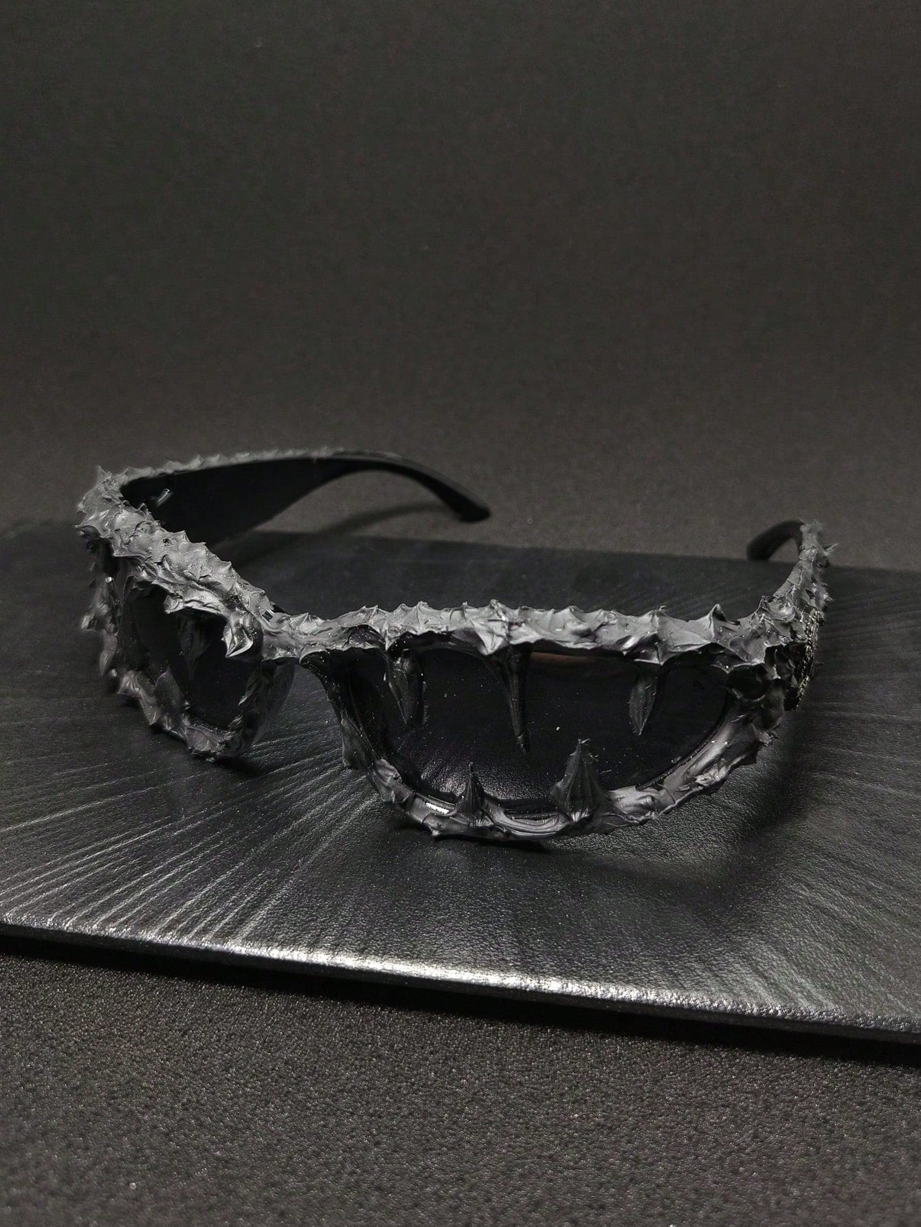 Vintage Skull Cashew Flower Unisex Fashion Glasses