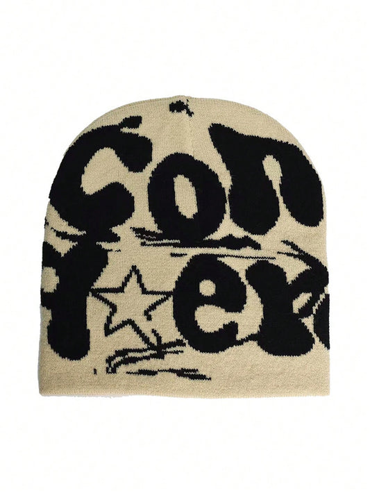 Women's Winter Hip Hop Knitted Streetwear Beanie Hat