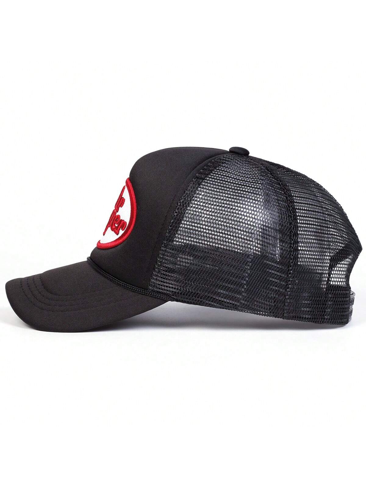 Dr Pepper Street Fashion Letter Embroidery Trucker Hat