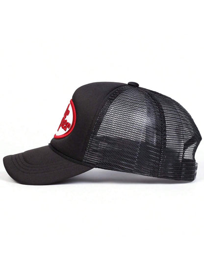 Dr Pepper Street Fashion Letter Embroidery Trucker Hat