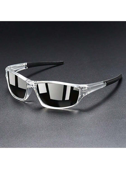 Unisex Wraparound Sports Fashion Sunglasses