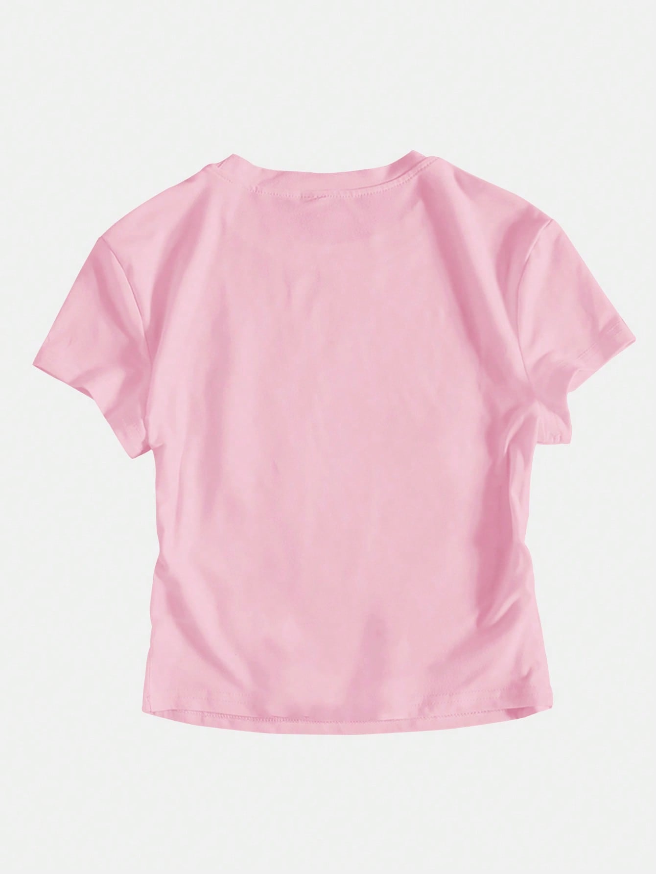 Pink Cherry Y2K Cute Cropped T-Shirt