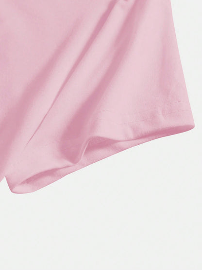 Pink Cherry Y2K Cute Cropped T-Shirt