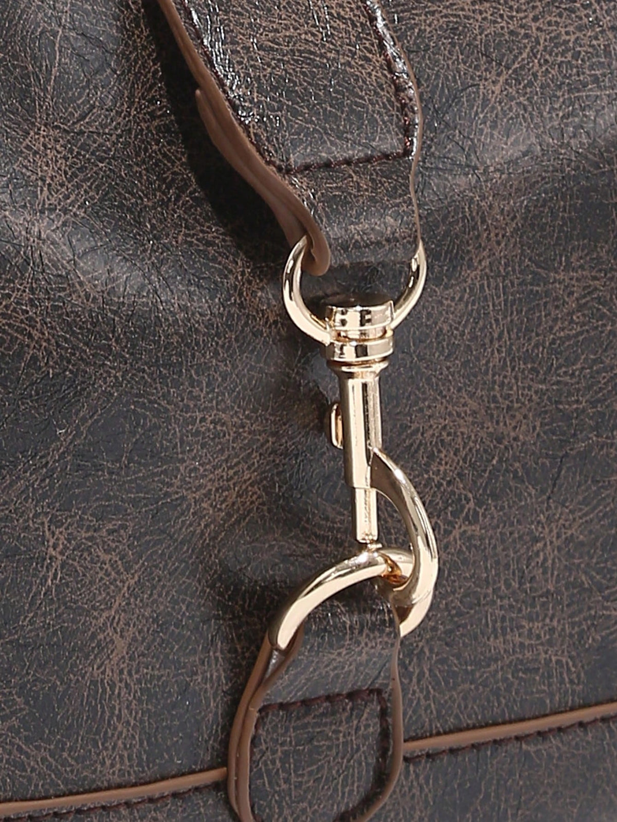 Vintage Minimalist Crescent Adjustable Strap Handbag