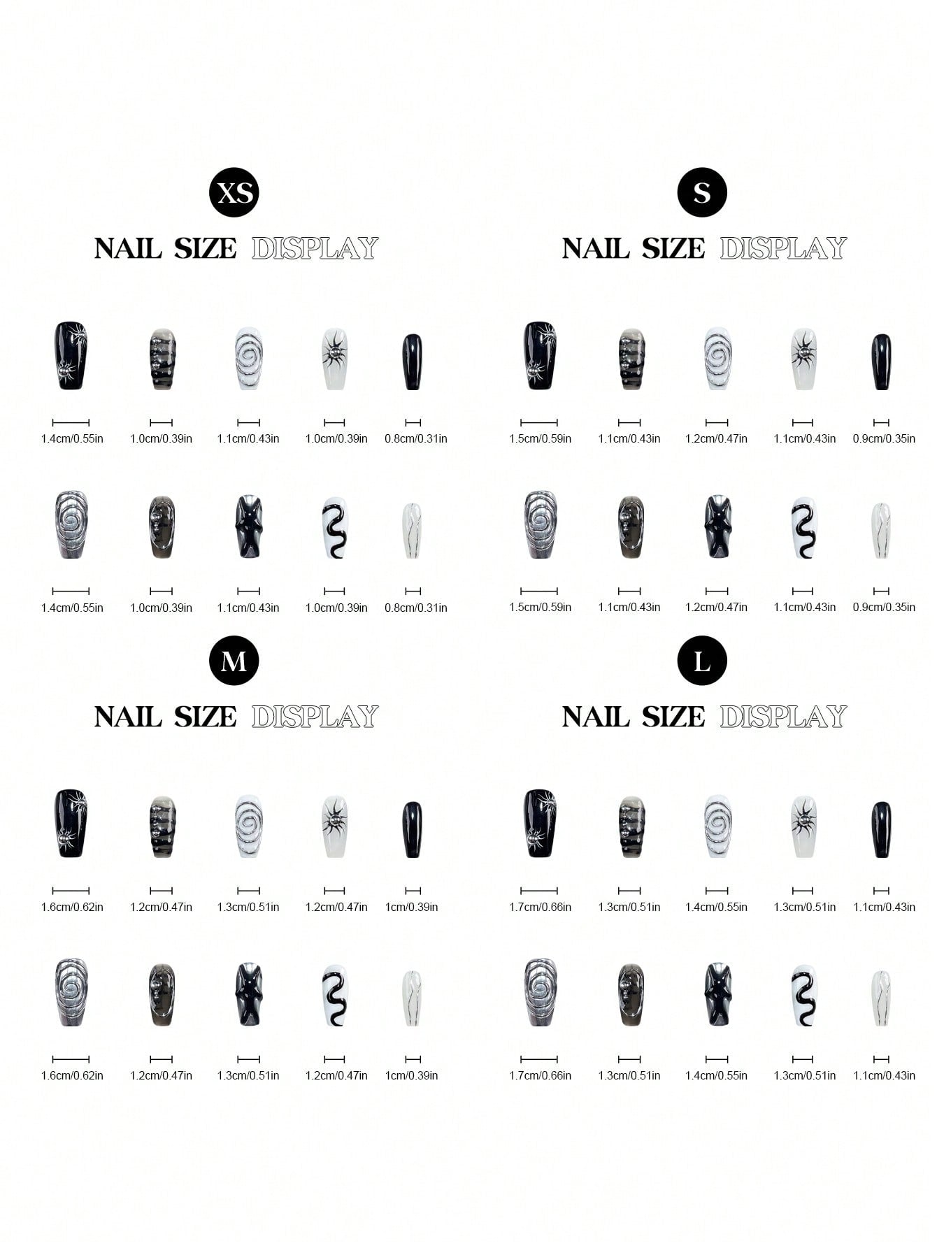 Y2K Chrome Silver Liquid Metal Coffin Press-On Nails