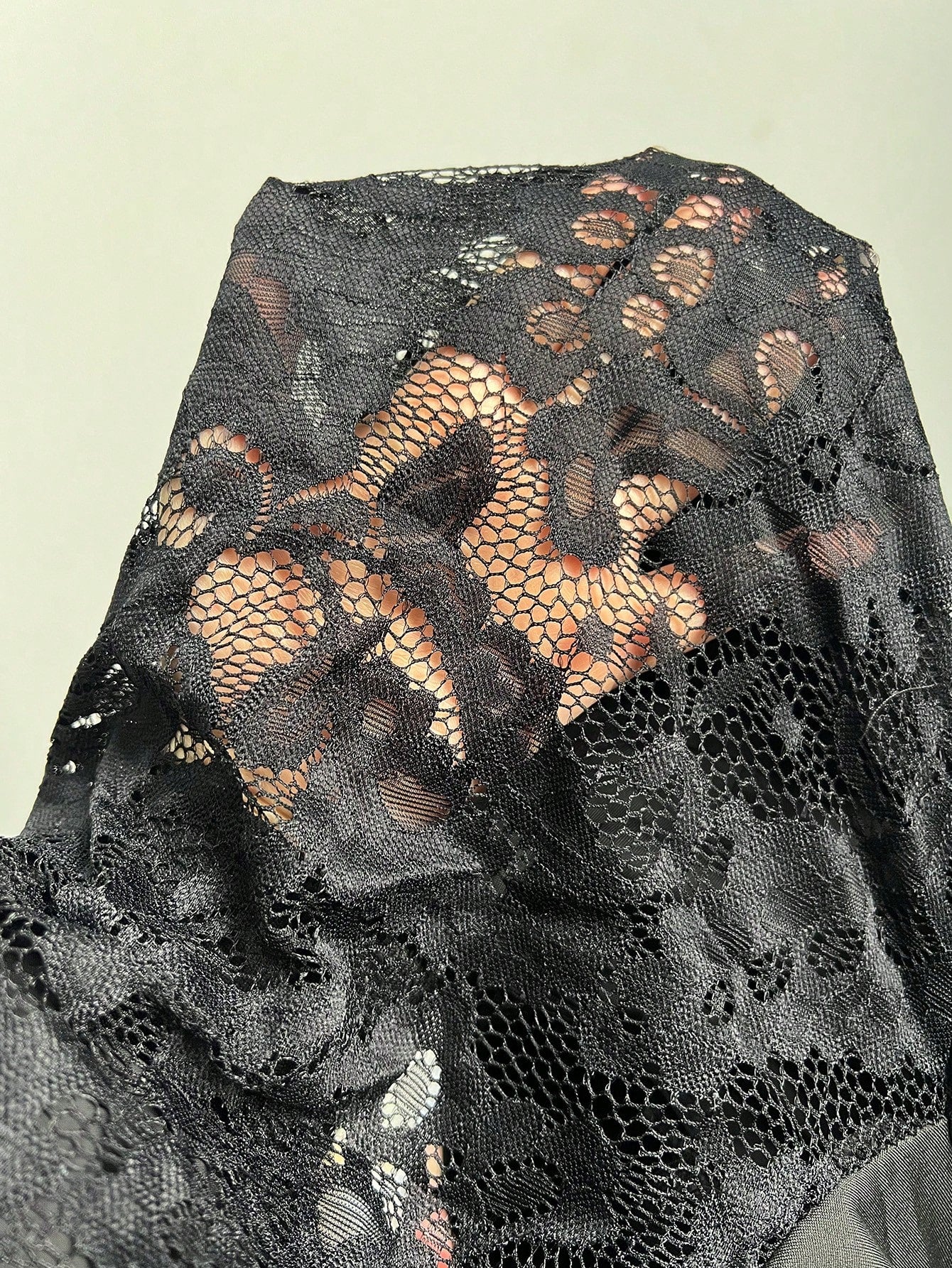 Sexy Knitted Lace Cup Long Sleeve Bodycon Mini Dress