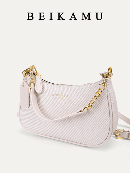 Minimalist Women's PU Shoulder Bag with Adjustable Strap