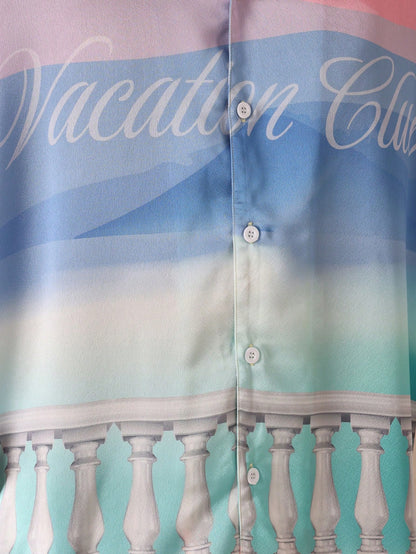 Vacation Club Retro Summer Paradise Short Sleeve Shirt