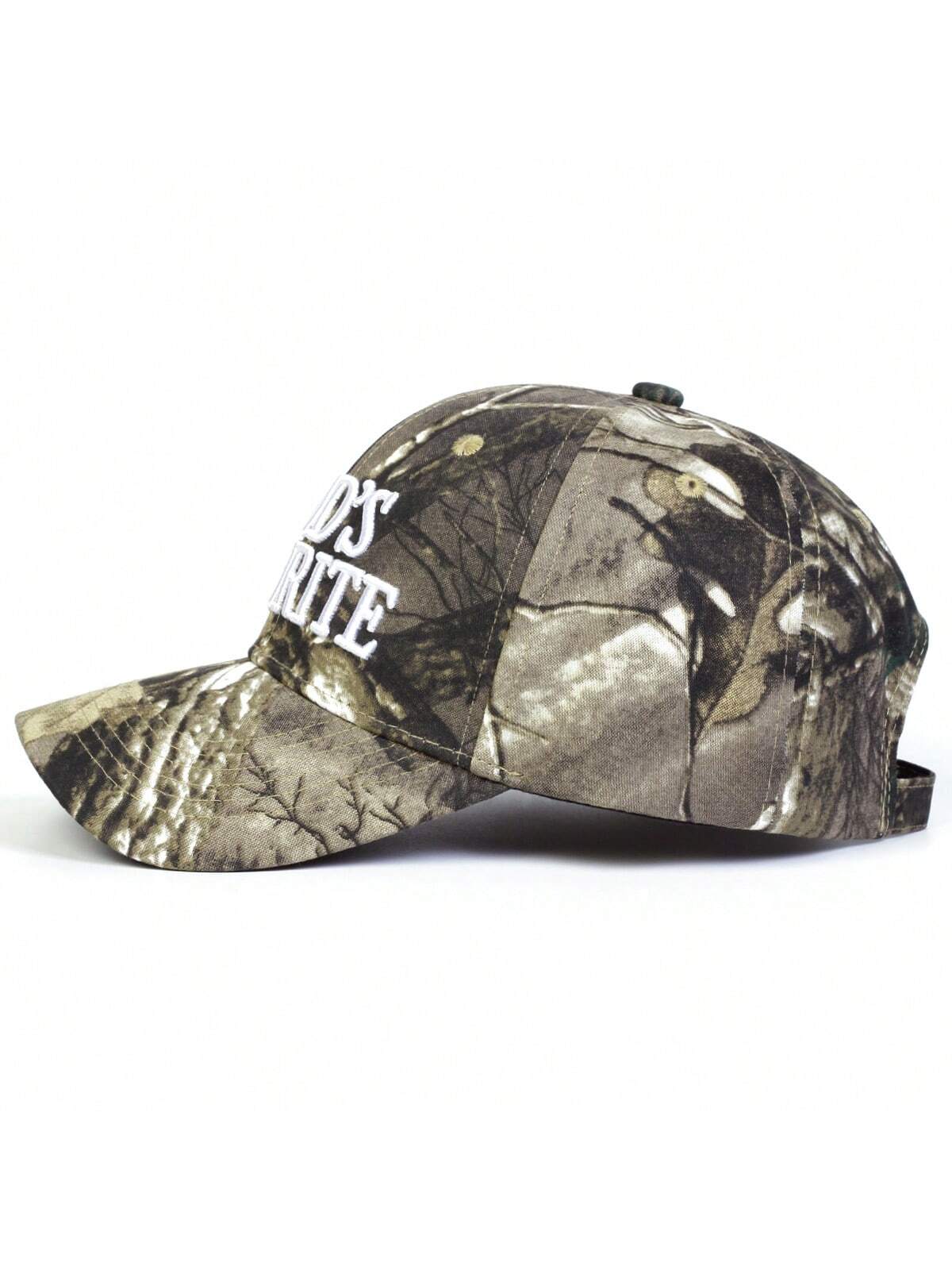 God's Favorite Embroidered Camo Baseball Cap
