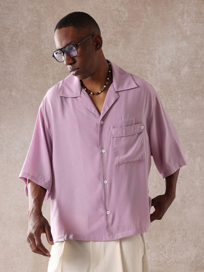 Luxury Summer Resort Boxy Button Down Shirt