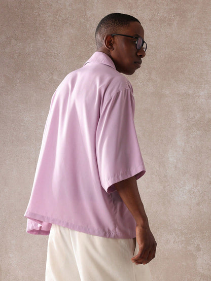 Luxury Summer Resort Boxy Button Down Shirt