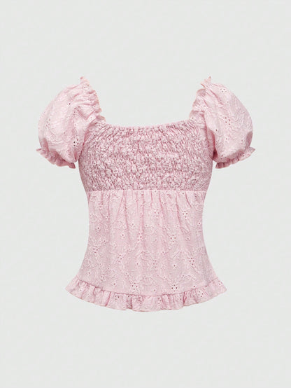 Kawaii Moe Princess Cute Bow Waist Blouse