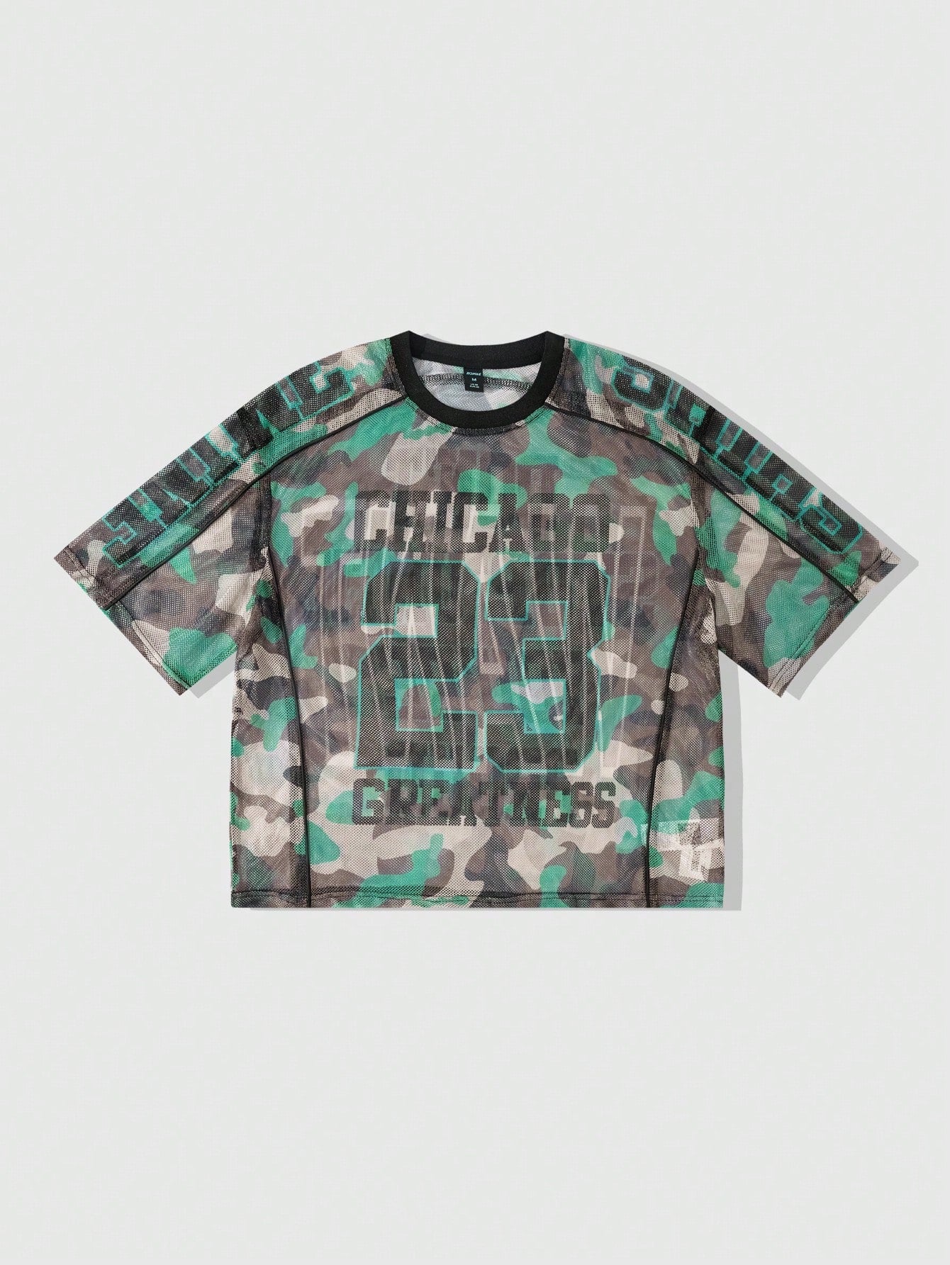 Prep Men's Camouflage Mesh Loose Jersey