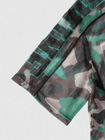 Prep Men's Camouflage Mesh Loose Jersey