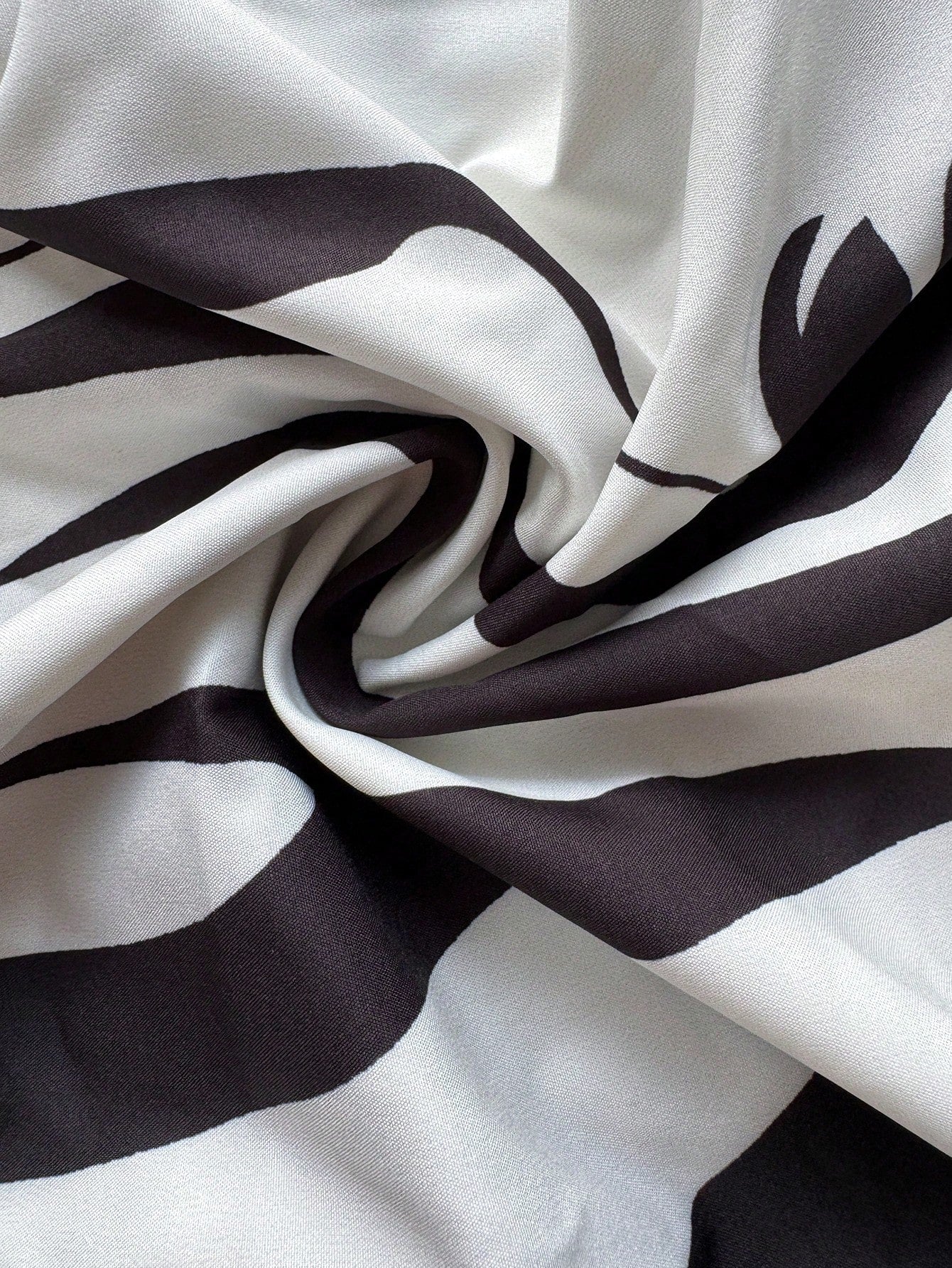 Plus Size Women's Black & White Halter Maxi Dress