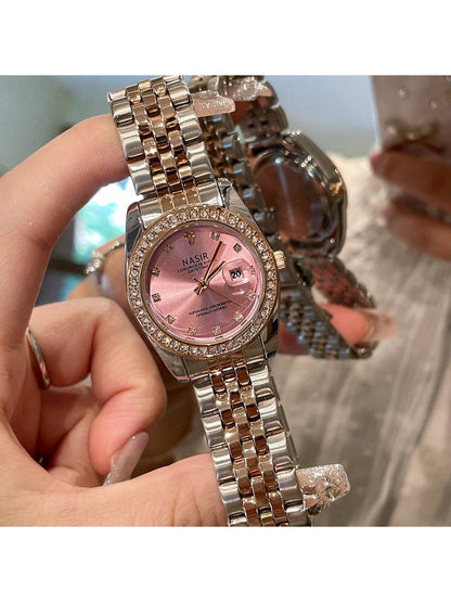 Women's Luxury Waterproof Quartz Watch with Calendar