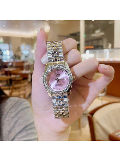 Women's Luxury Waterproof Quartz Watch with Calendar