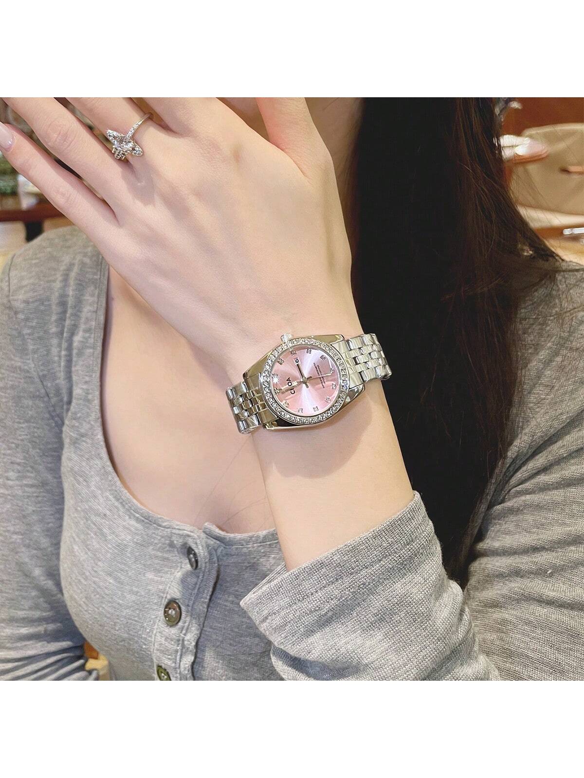 Women's Luxury Waterproof Quartz Watch with Calendar