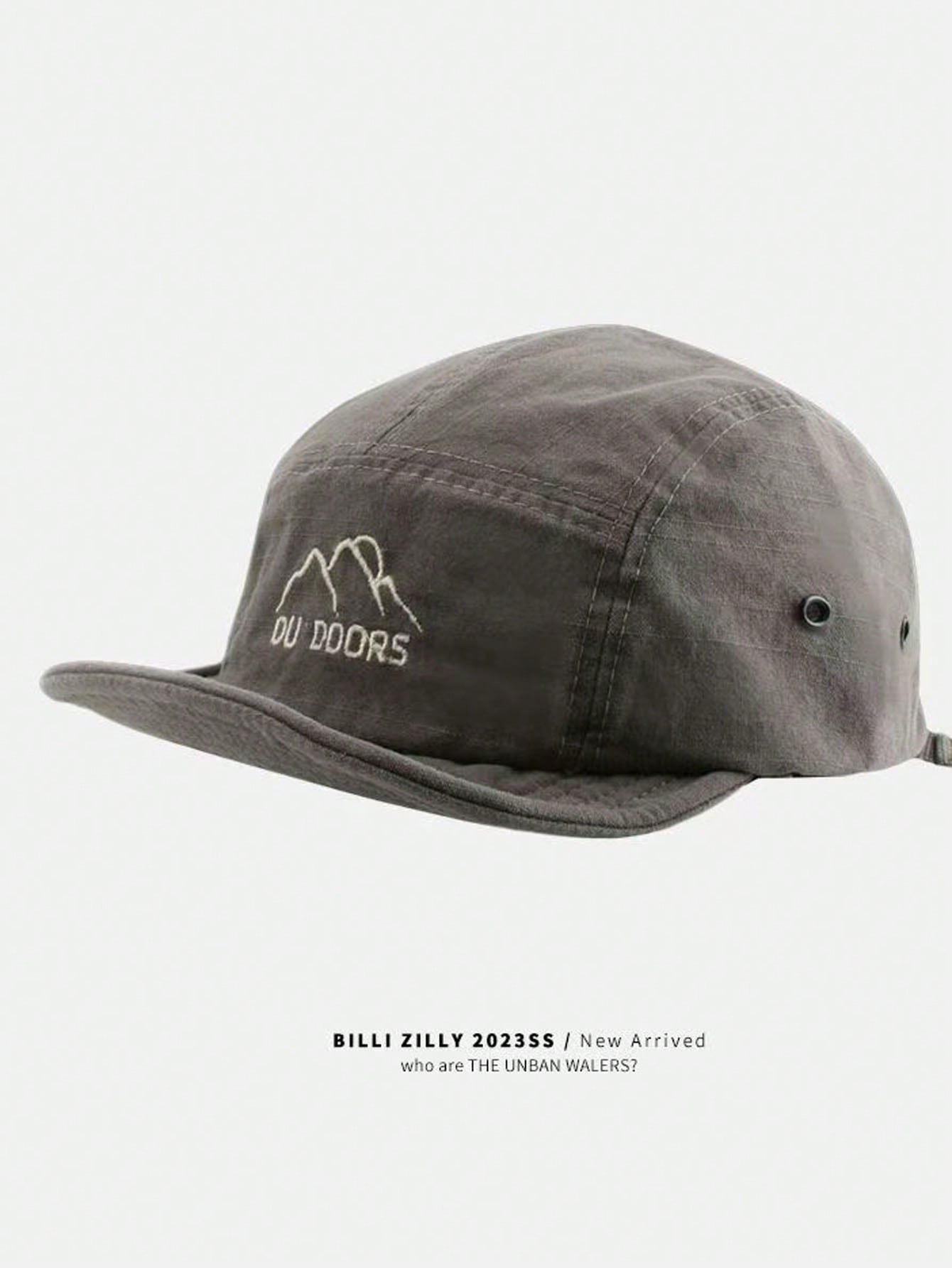 FRIFUL Japanese Short Brim Embroidered Baseball Cap
