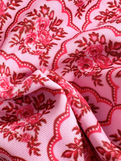 Floral Spaghetti Strap Two-Piece Sexy Bikini Set