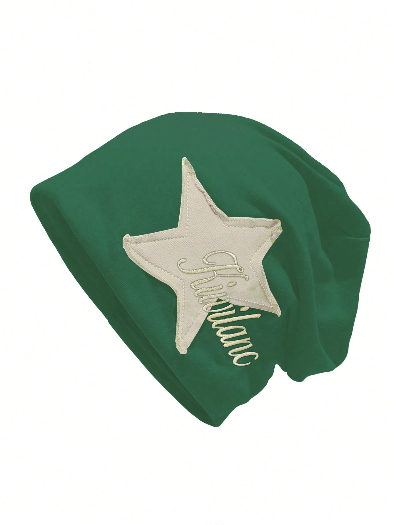 Vintage Starry Embroidery Fringe Beanie Streetwear Hat