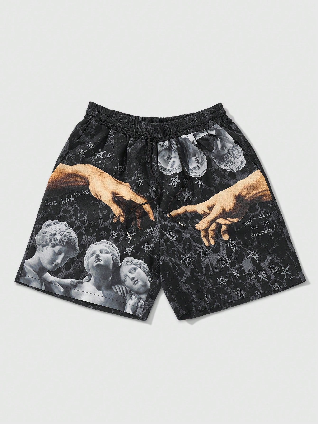 Men's Street Life Printed Woven Summer Shorts