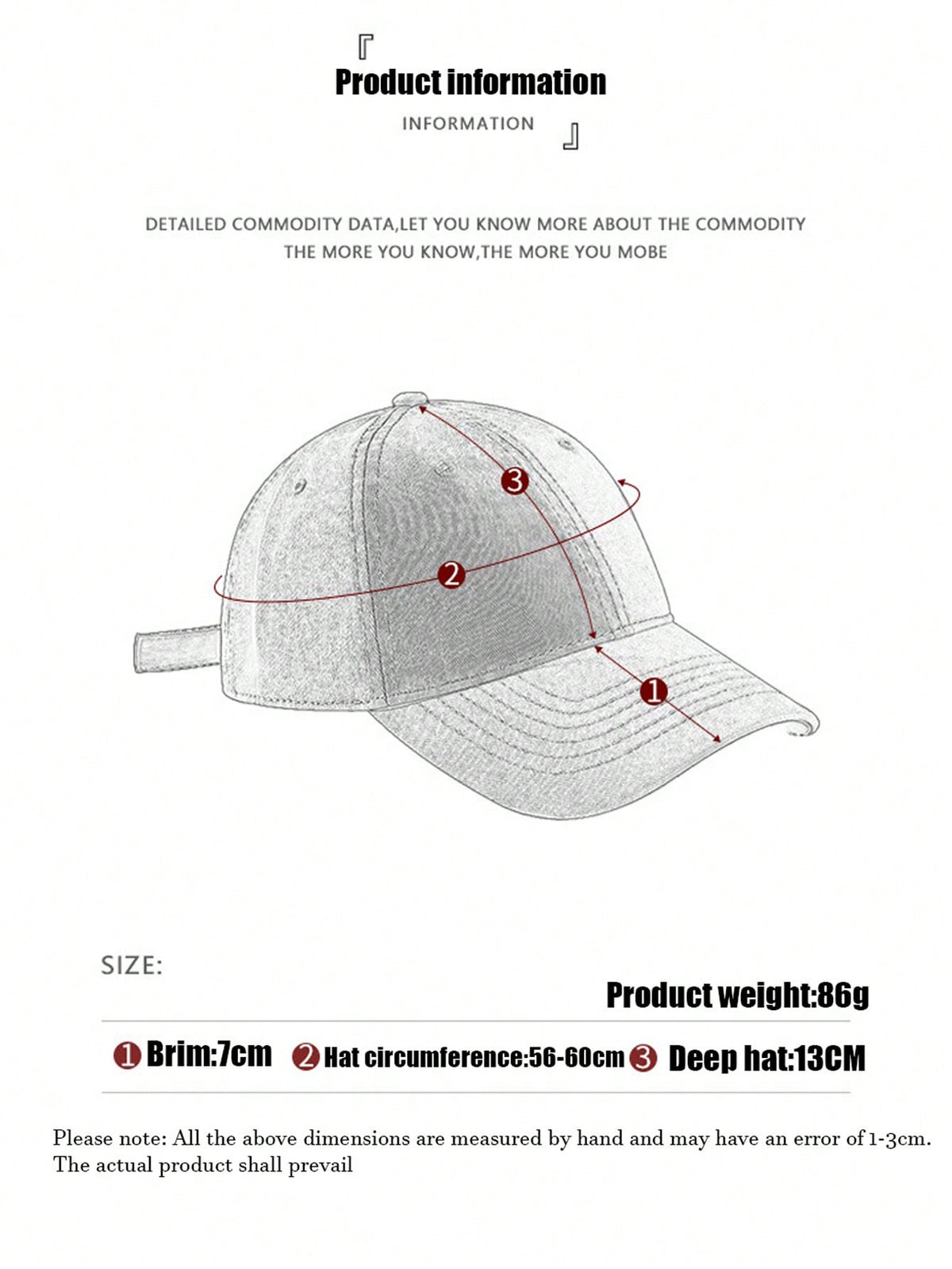 Washed Shark Embroidery Sun Protection Baseball Cap