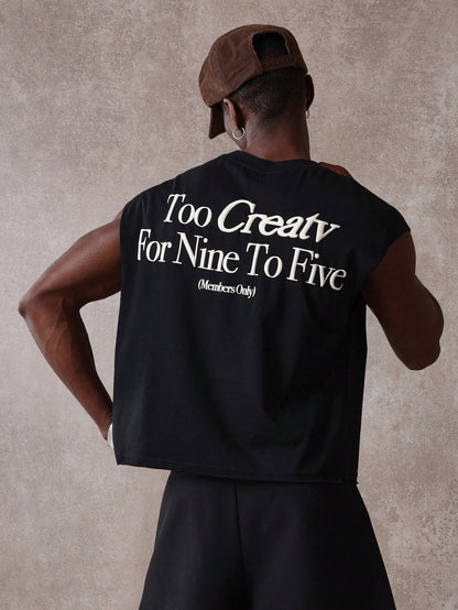 Men's Sleeveless Workout Muscle Tank Top