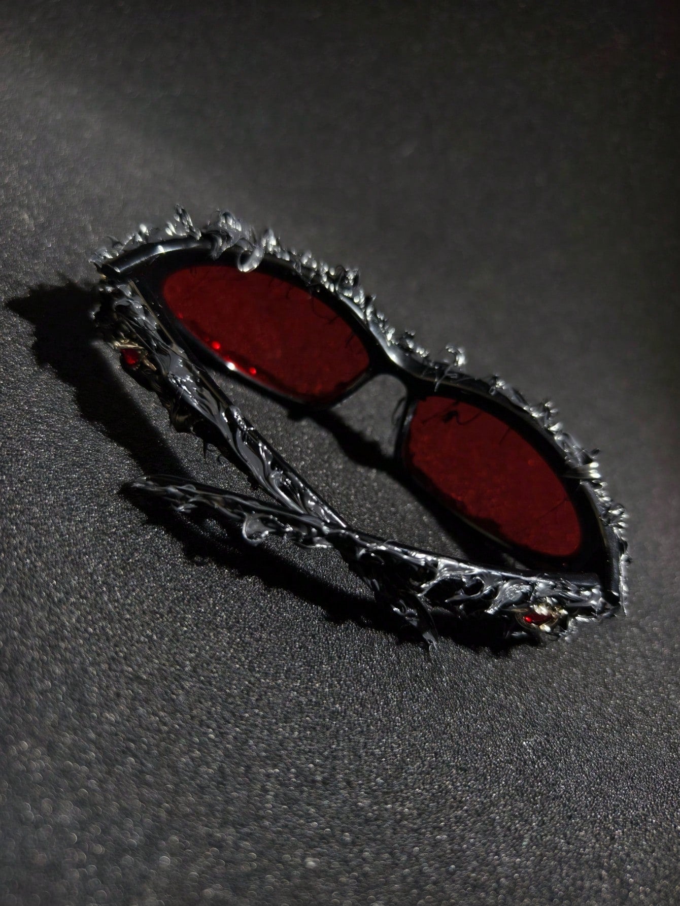 Handmade Resin Eyeball Futuristic Avant-Garde Glasses