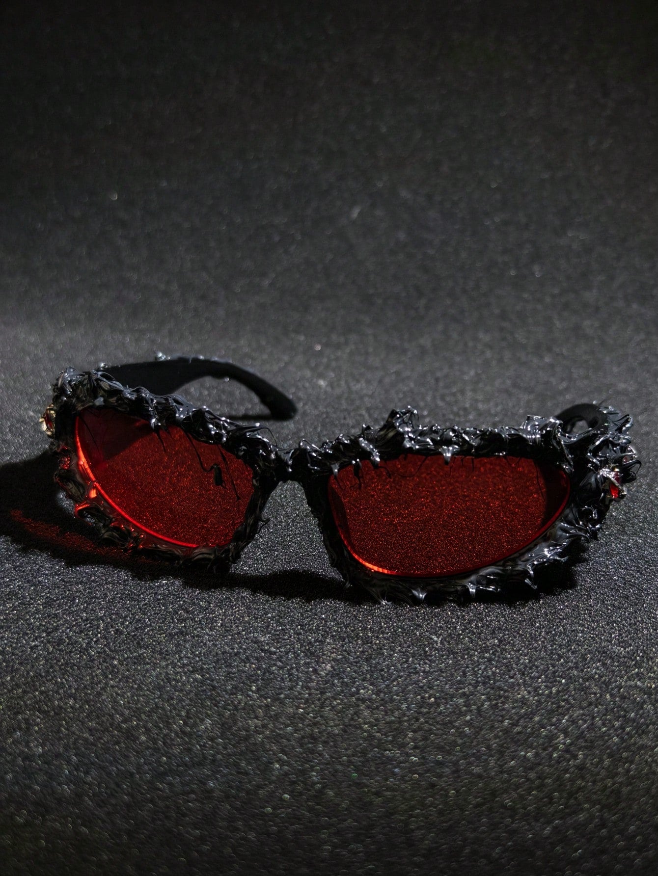Handmade Resin Eyeball Futuristic Avant-Garde Glasses
