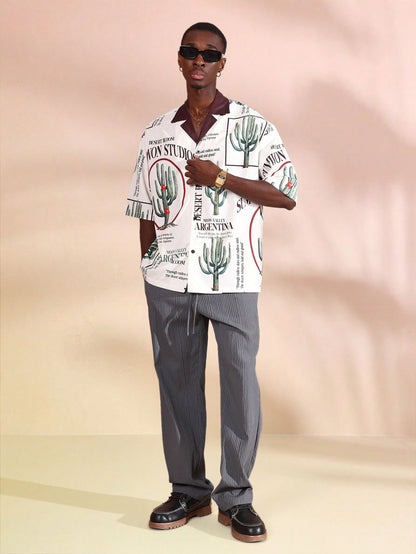 Desert Bloom Cactus Resort Shirt