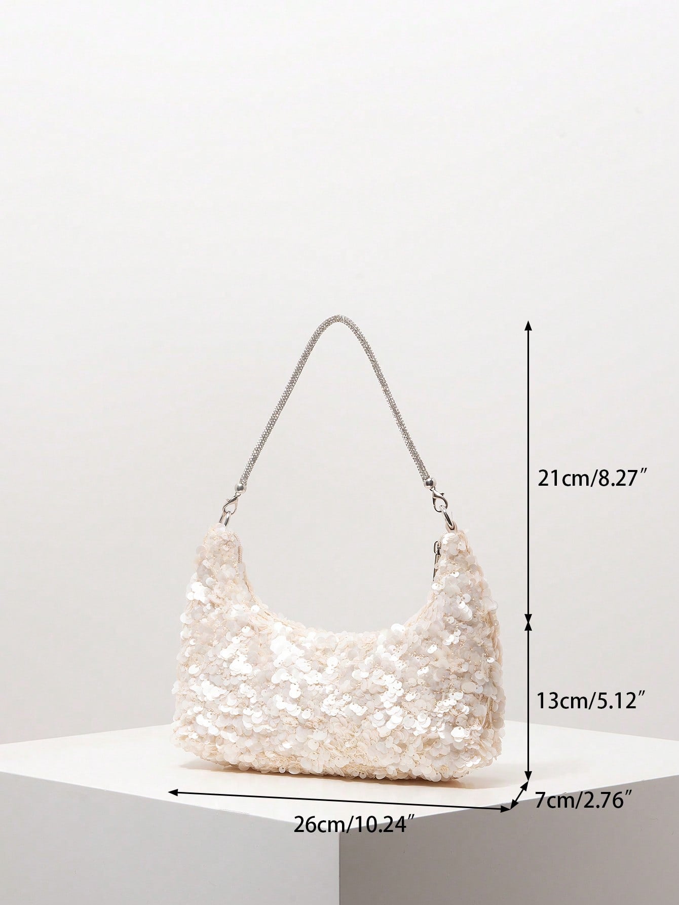 Elegant Sparkling Sequin Party Shoulder Bag & Purse