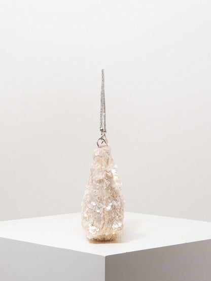 Elegant Sparkling Sequin Party Shoulder Bag & Purse