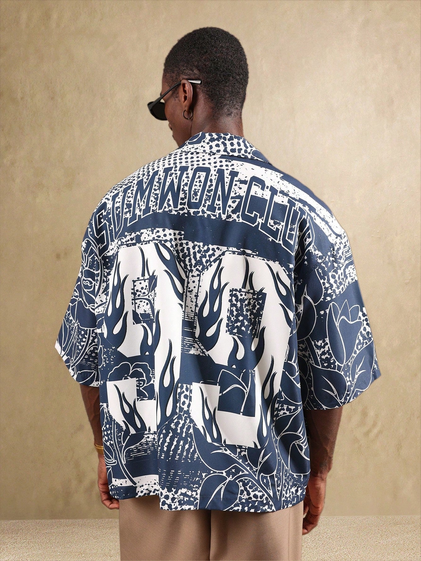 Resort Collection Floral Boxy Short Sleeve Shirt