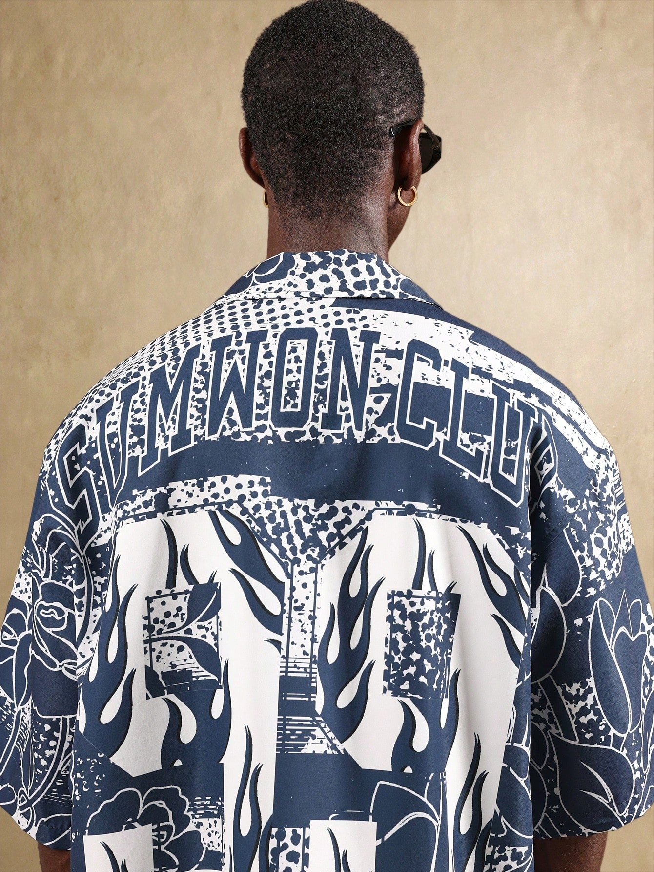Resort Collection Floral Boxy Short Sleeve Shirt