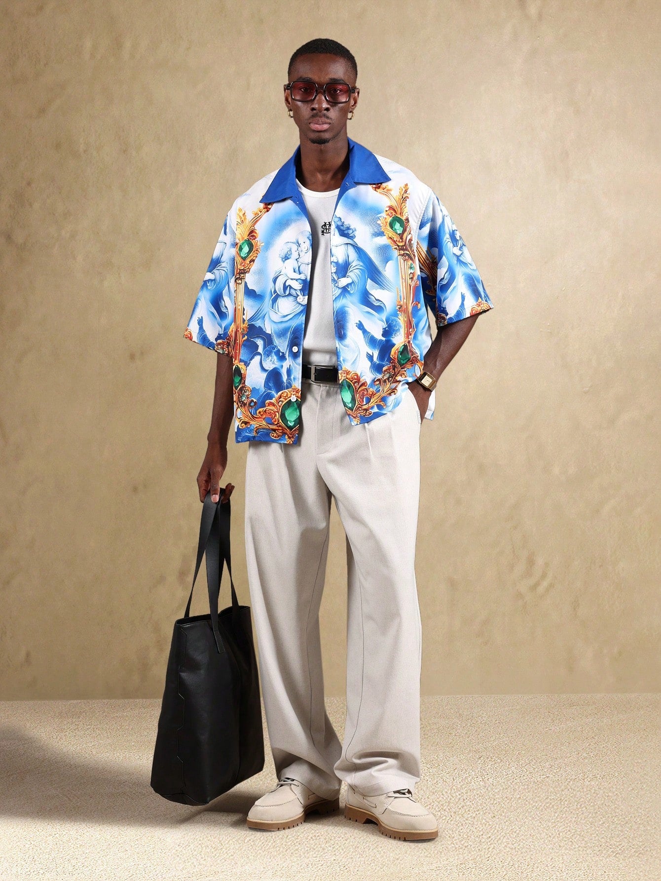Renaissance Art Print Italian Baroque Boxy Fit Shirt
