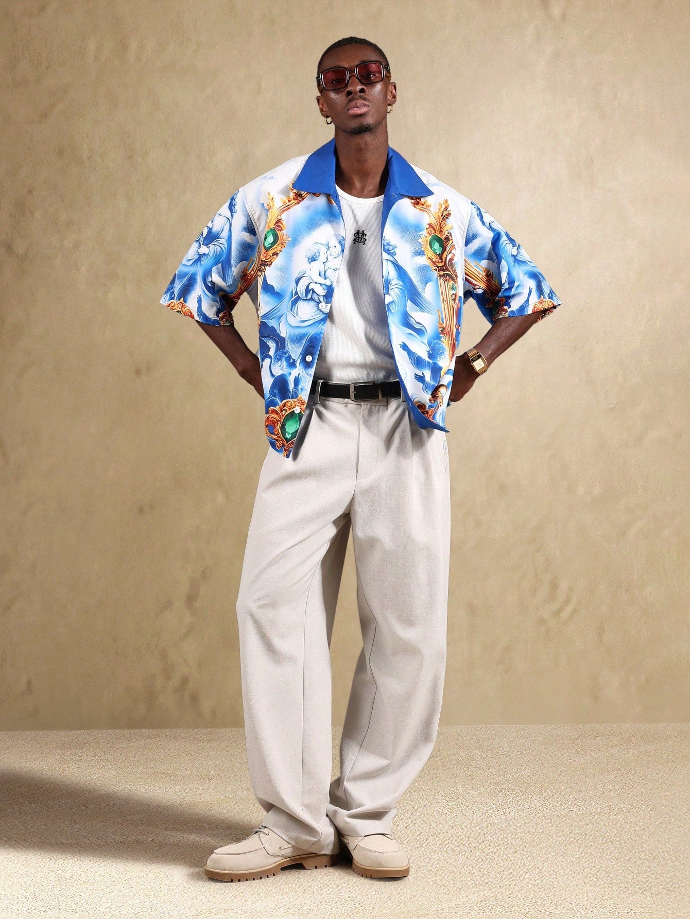 Renaissance Art Print Italian Baroque Boxy Fit Shirt