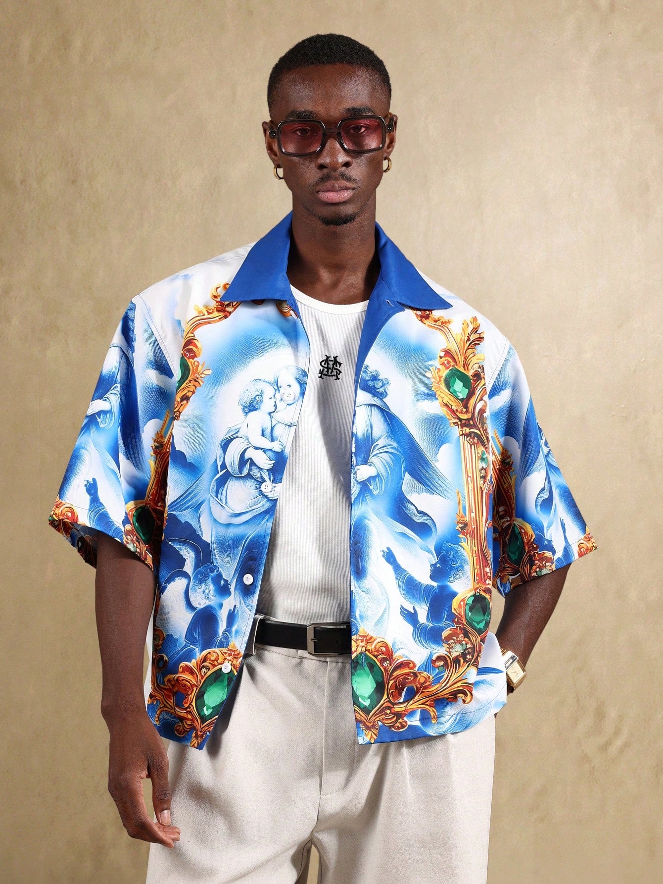 Renaissance Art Print Italian Baroque Boxy Fit Shirt